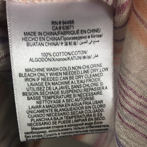 Cotton Gauze Square Neck Smocked Blouse - Picture 4 of 7